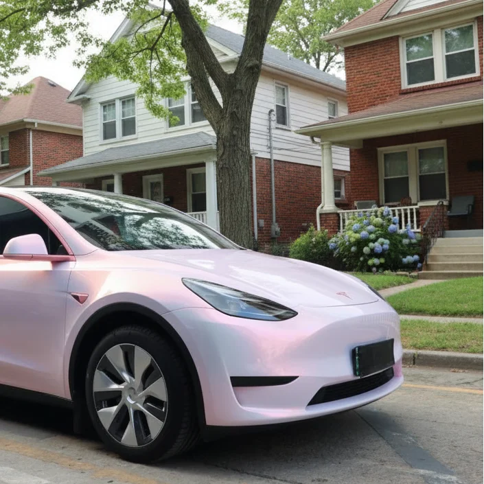 Floral Joy Pink / Diamond Feizi Xiao TPU Paint Protection Film