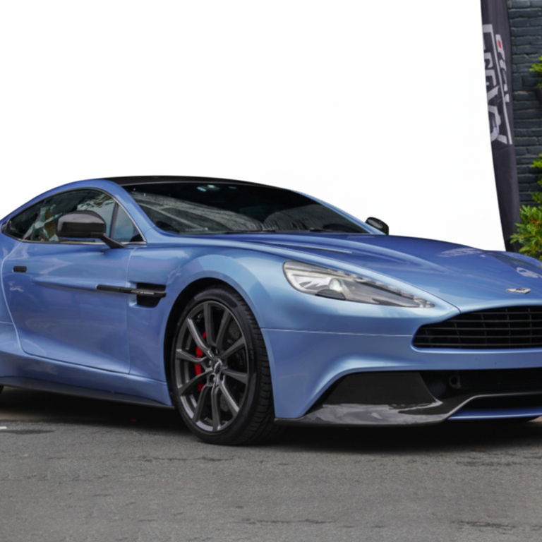 Ultra-Bright Metallic Misty Cyan Blue PET Car Wrap