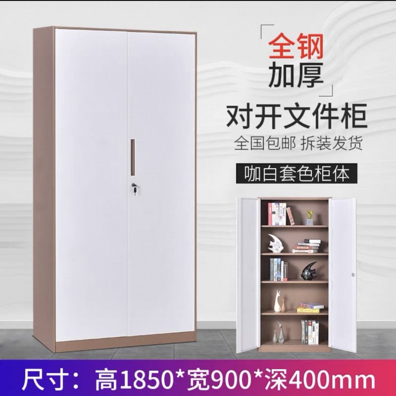 雙掩門文件鋼櫃
