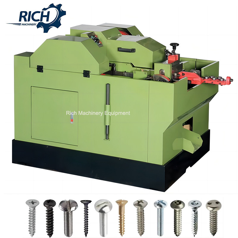 Screw making machine