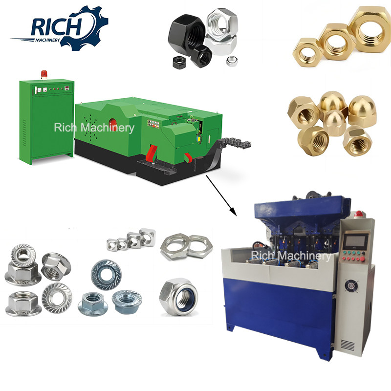 Nut tapping machine