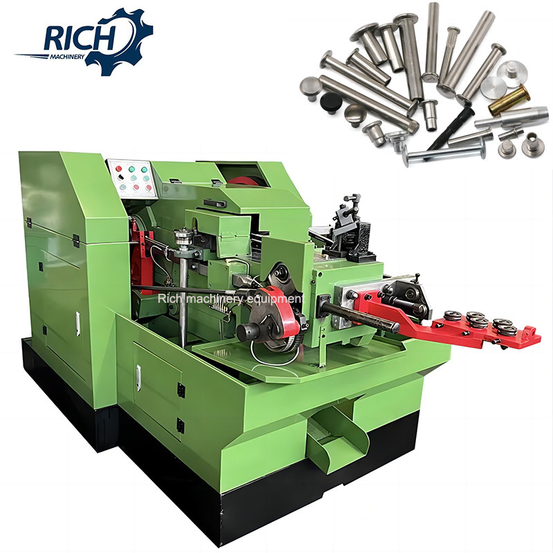 Semi-hollow Rivet Making Machine
