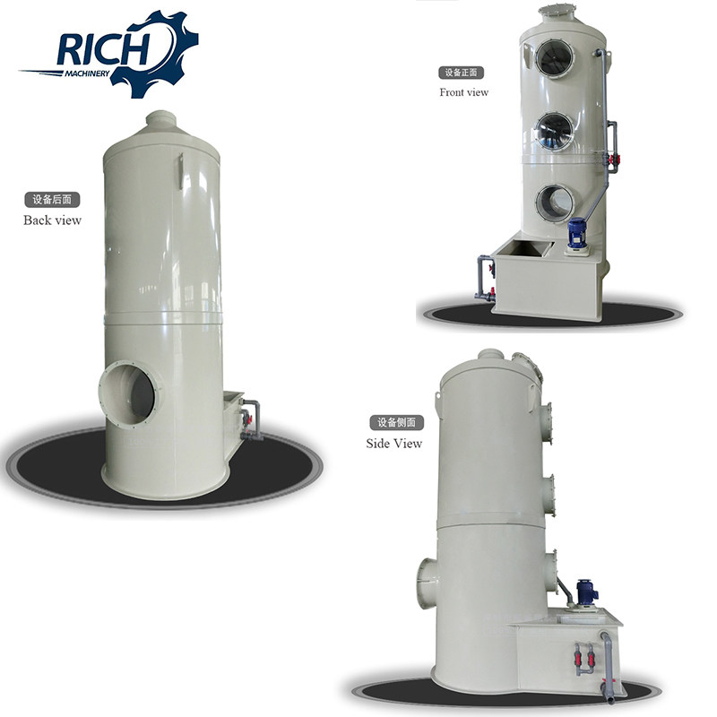Waste gas treatment equipment