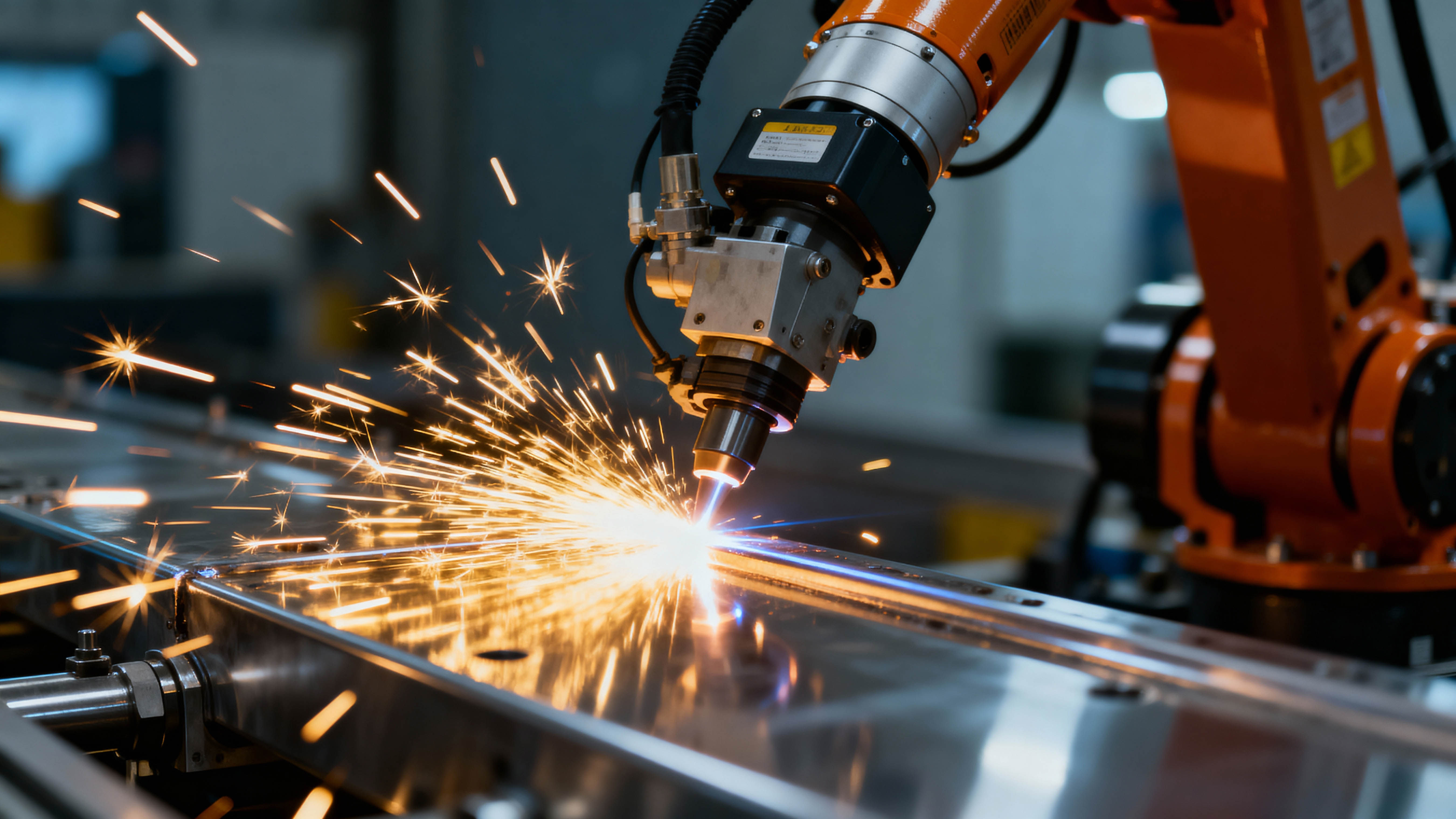 Laser welding of vehicle body-1