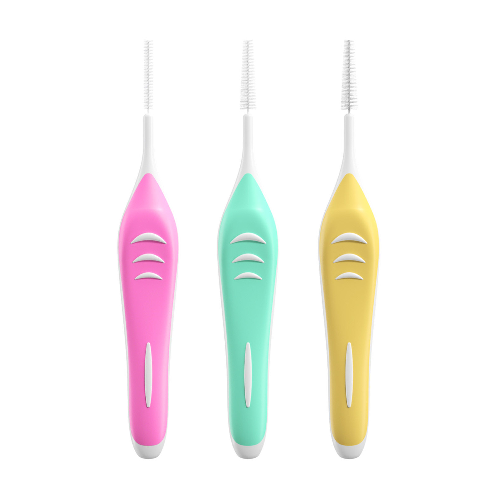 Mixed interdental brush