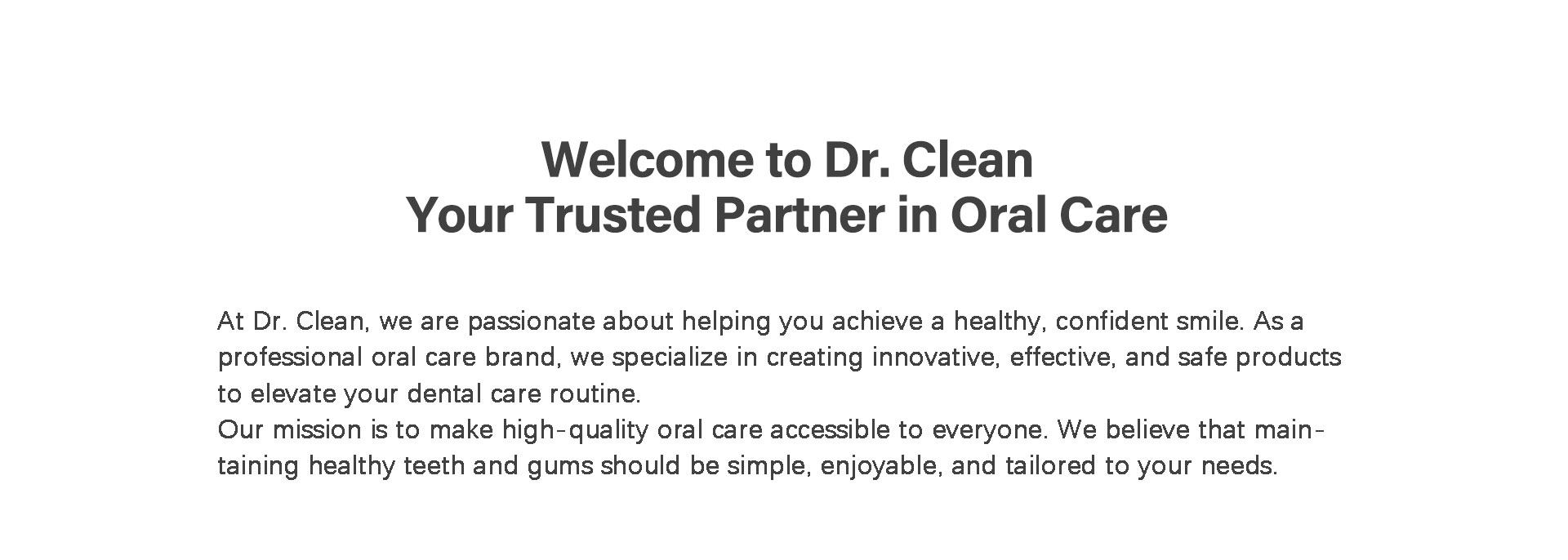 DR. CLEAN INC.