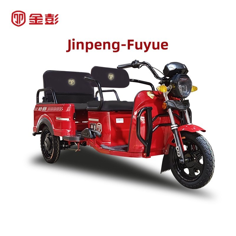 Electric casual passenger tricycle 500-800W 60V32A with gear shifter (Jinpeng-Fuyue)