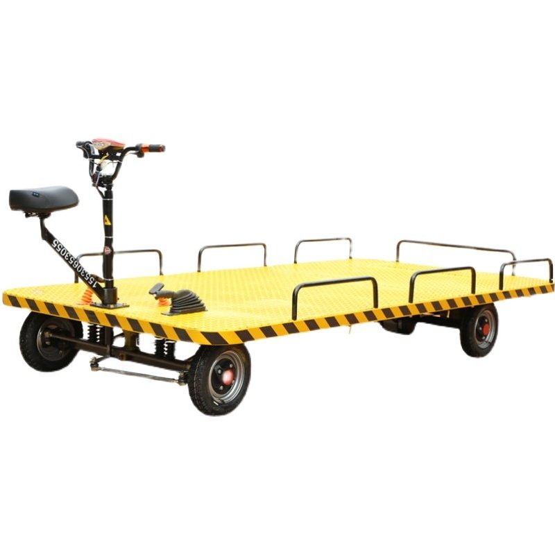 Electric cargo flatcar 800W-1500W Box 3X1.5M lead-acid cell gear shifter