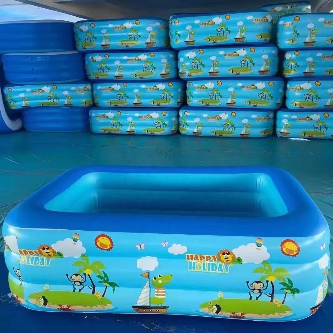 Inflatable swim pool