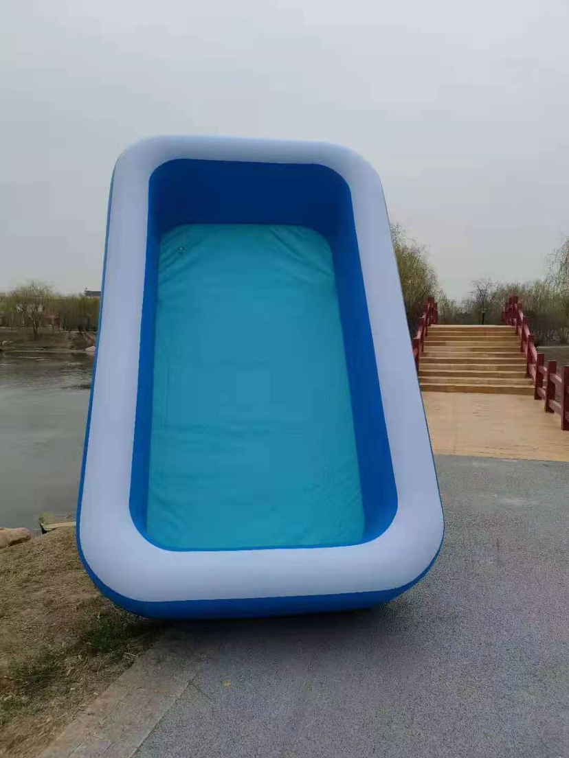 Inflatable swim pool