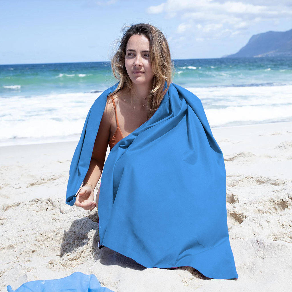 Pure color beach towel