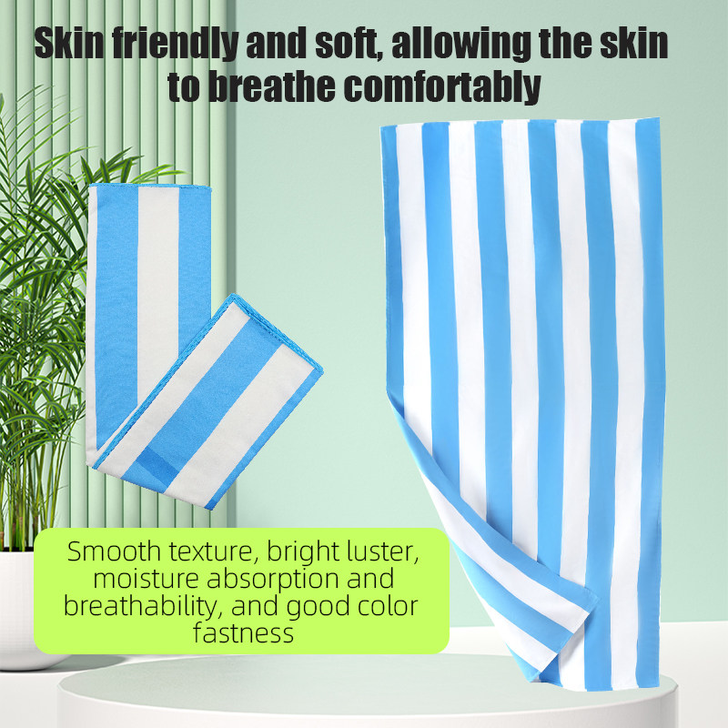 stripe beach towel