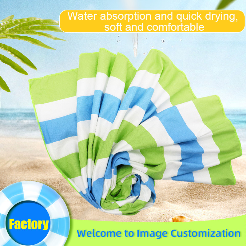 stripe beach towel
