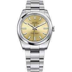  Rolex Men's M114200-0022 Oyster Perpetual Champagne Watch