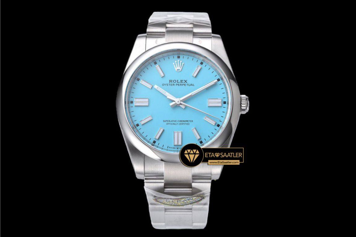  Rolex Oyster Perpetual 124300 Clean Factory Tiffany Blue Dial Super Clone ETA