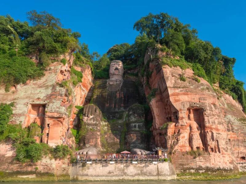 One Day Mt. Leshan & Tea in Lost Town Tour