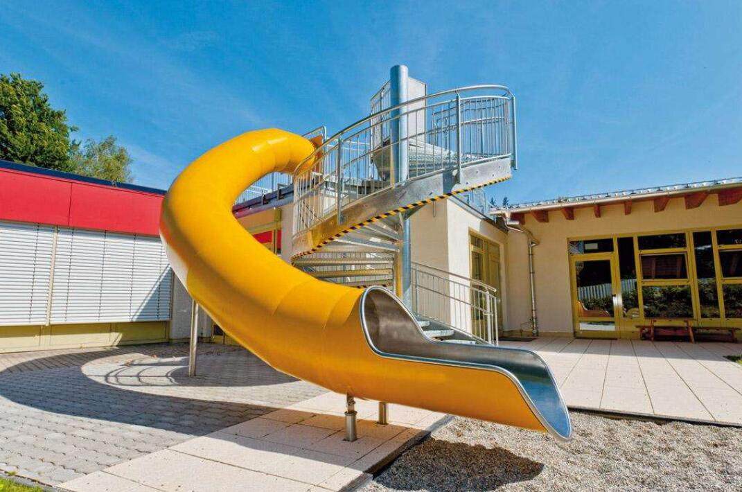 彩色不锈钢滑梯定制