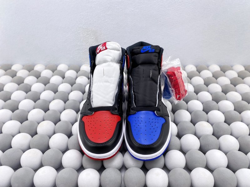 Air Jordan 1 OG To Mandarin Ducks Color blocked Black Blue AJ1