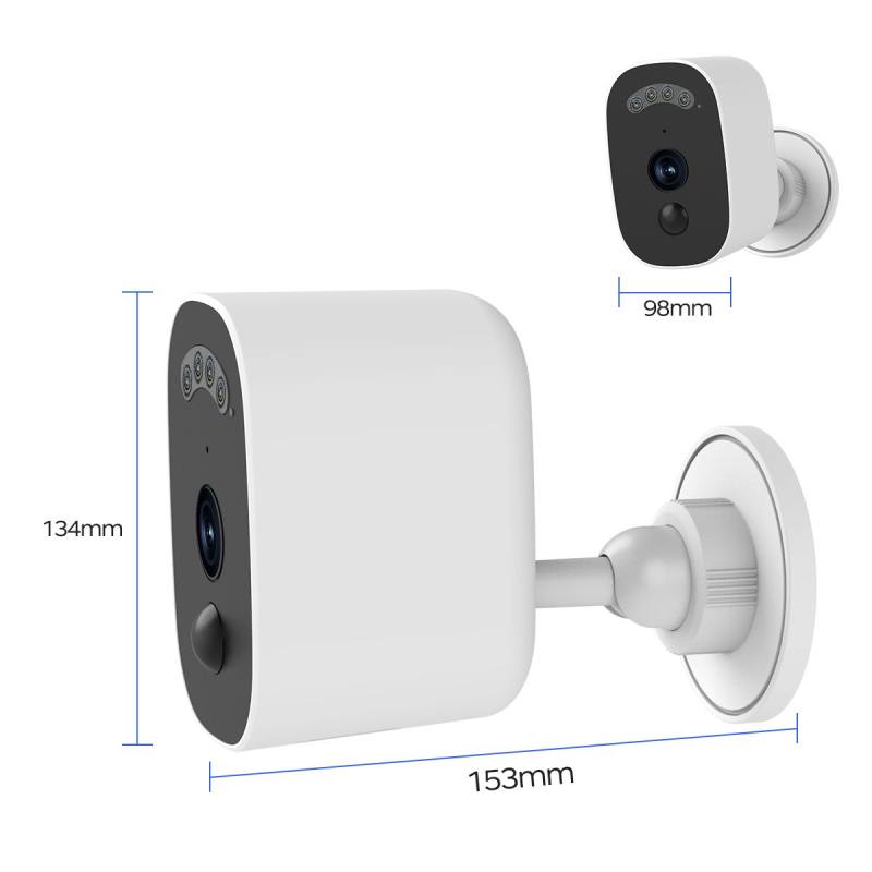 Ai-Enhanced Outdoor Camera with Wireless PTZ and Cloud Backup