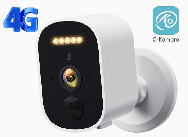 2MP CZ 4G WiFi Security Camera with Long-Lasting 4000mAh Battery Life
