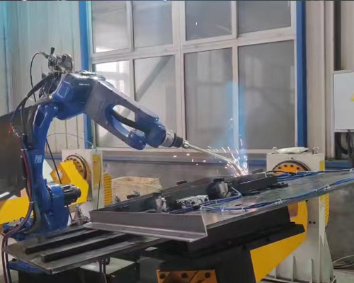 Robotic Welding System for High-Strength Bridge Component Fabrication