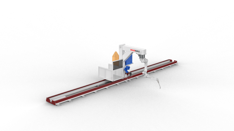 Seven-axis cantilever inteligent welding robot workstation -PY7X
