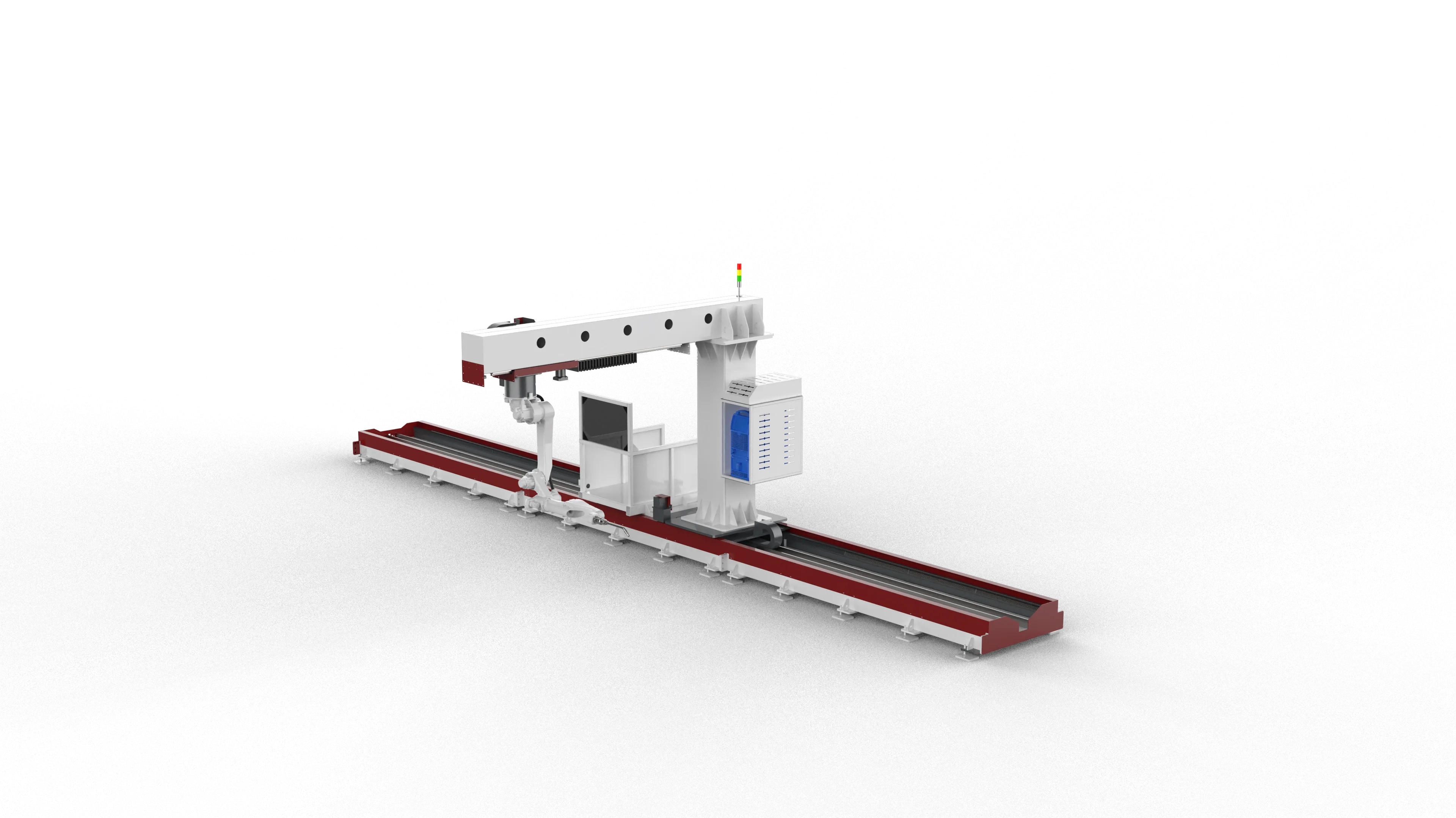 Eight-axis cantilever intelligent welding robot workstation -PY8X