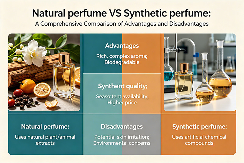 Natural perfume VS Synthetic perfume: A Comprehensive Comparison of Advantages and Disadvantages