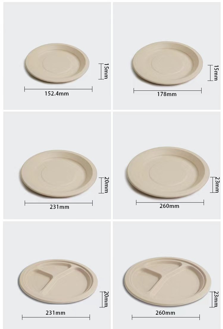 Bamboo Fiber Plate