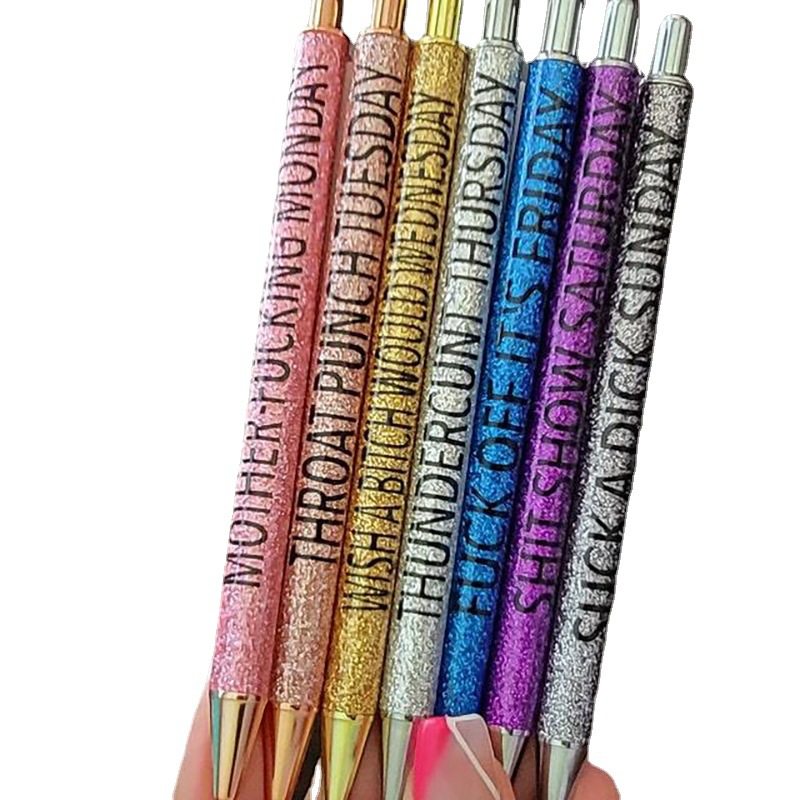 7pcs Funny Pens