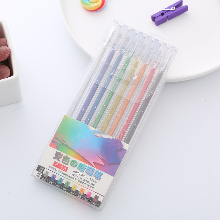 Glitter Gel Ink Pen ( 8pk)