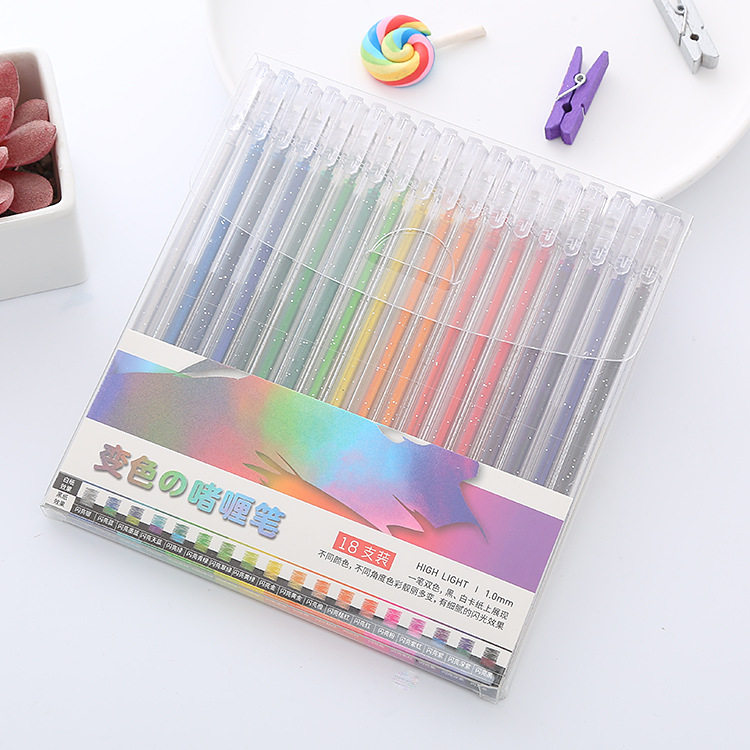 Glitter Gel Ink Pen (18pk)