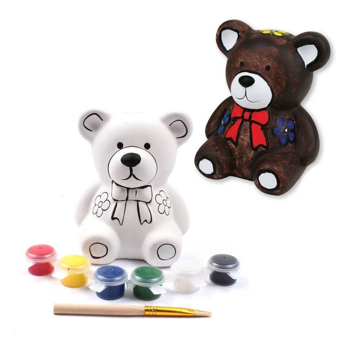 Paint Your Own Teddy Money Box