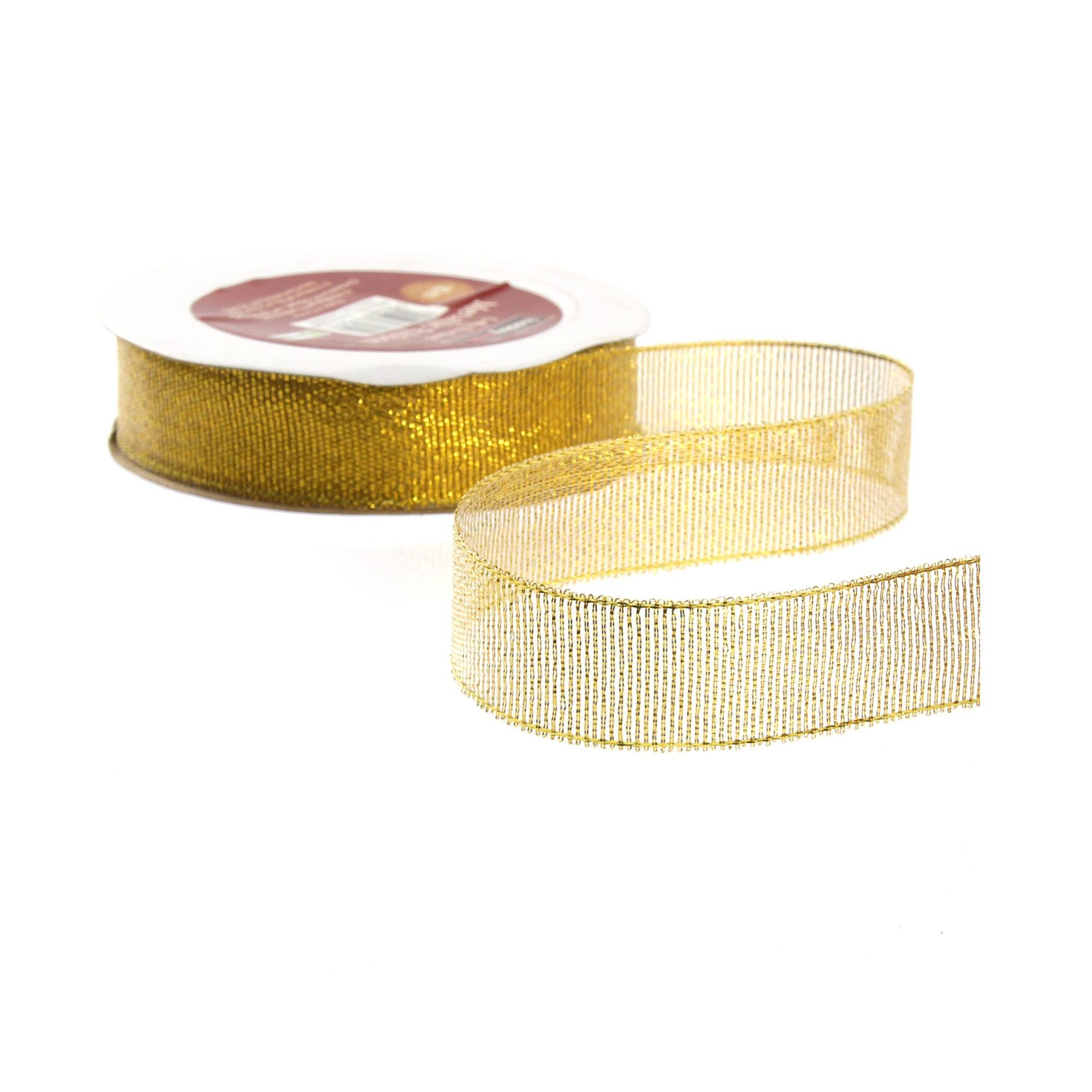 Gold Metallic Ribbon