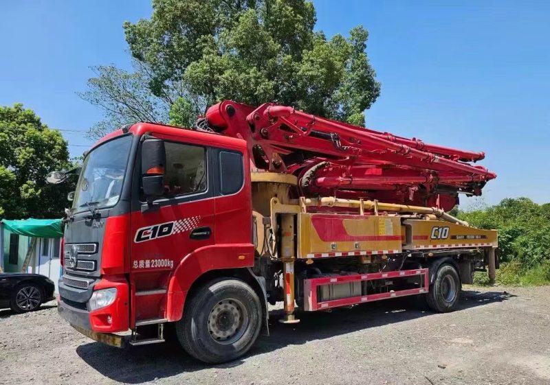 Just Work  653 hours  Sany 36m COncrete pump truck