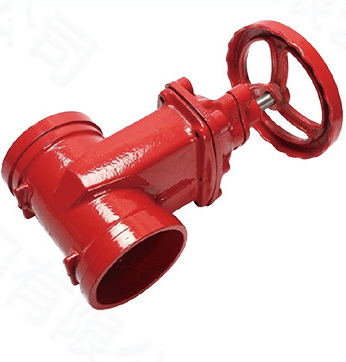 Ductile Iron Groove End Rising Stem Gate Valve