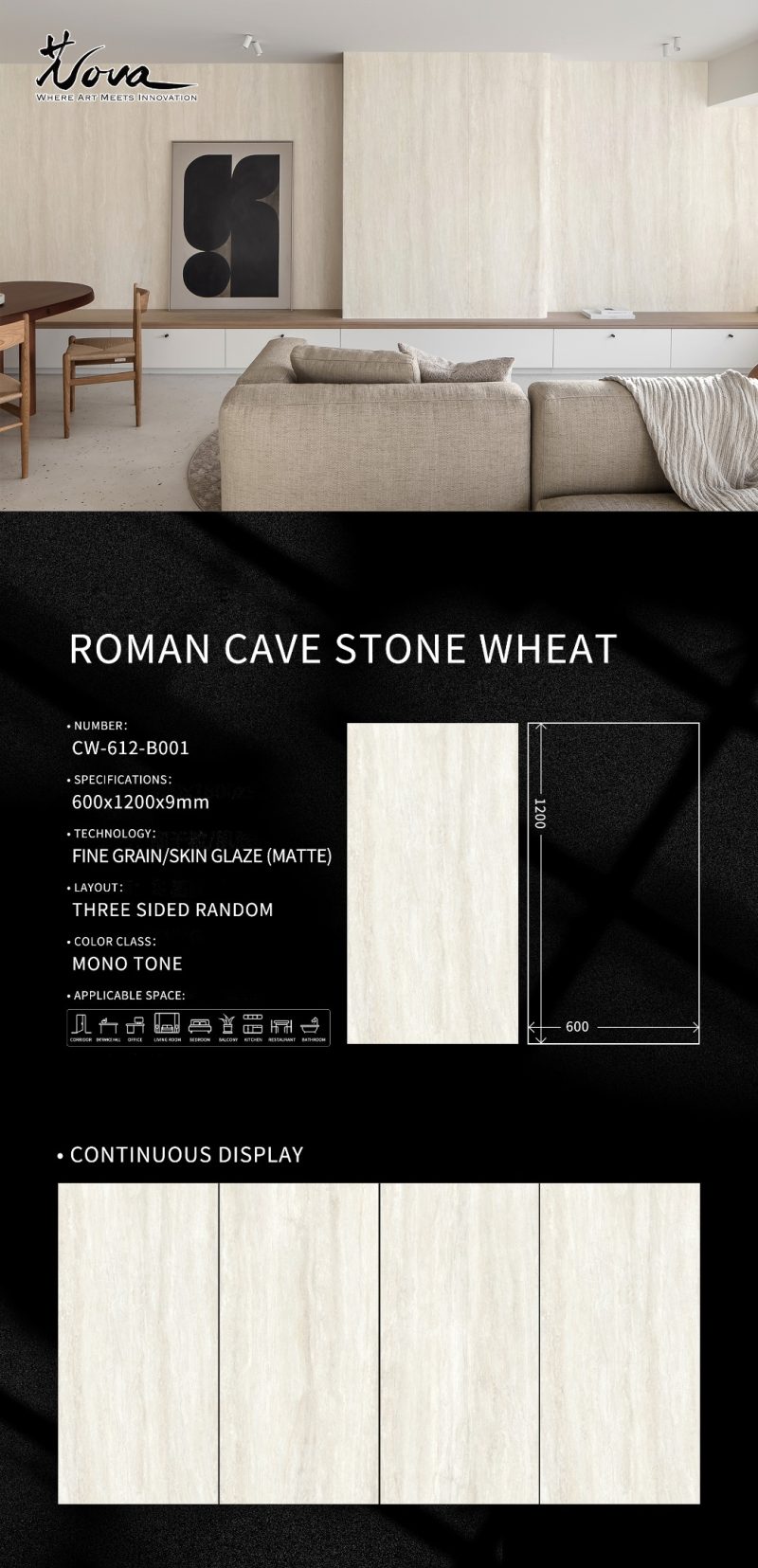 BNT918RY12罗马洞石米黄