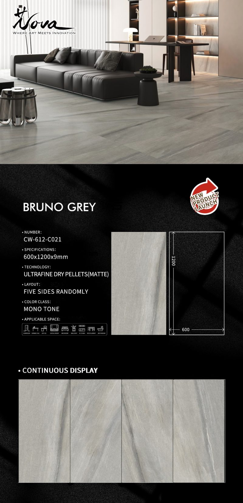 CW-612-C021布鲁斯米灰