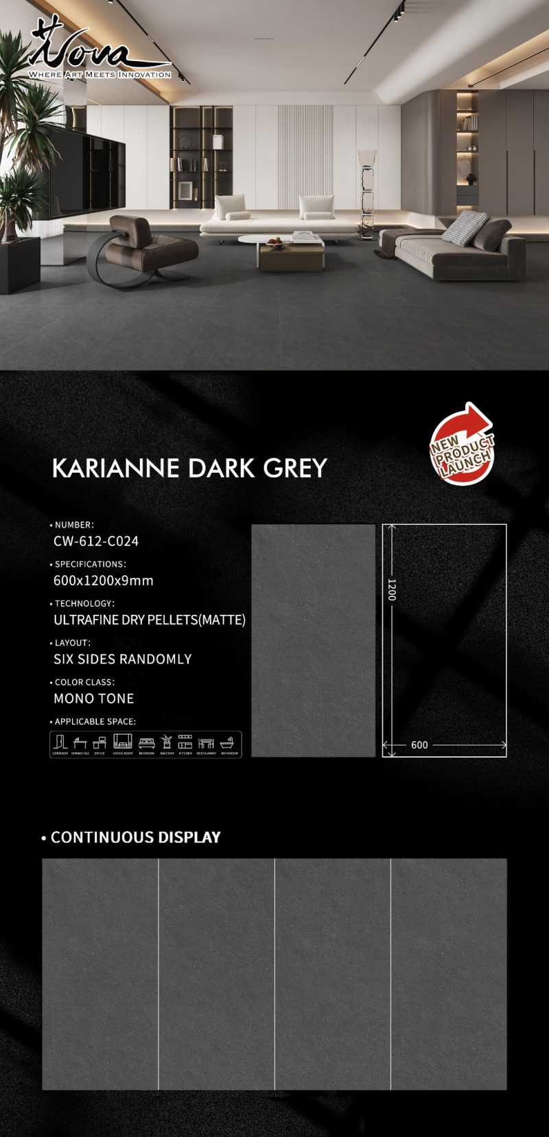 CW-612-C024凯丽安深灰