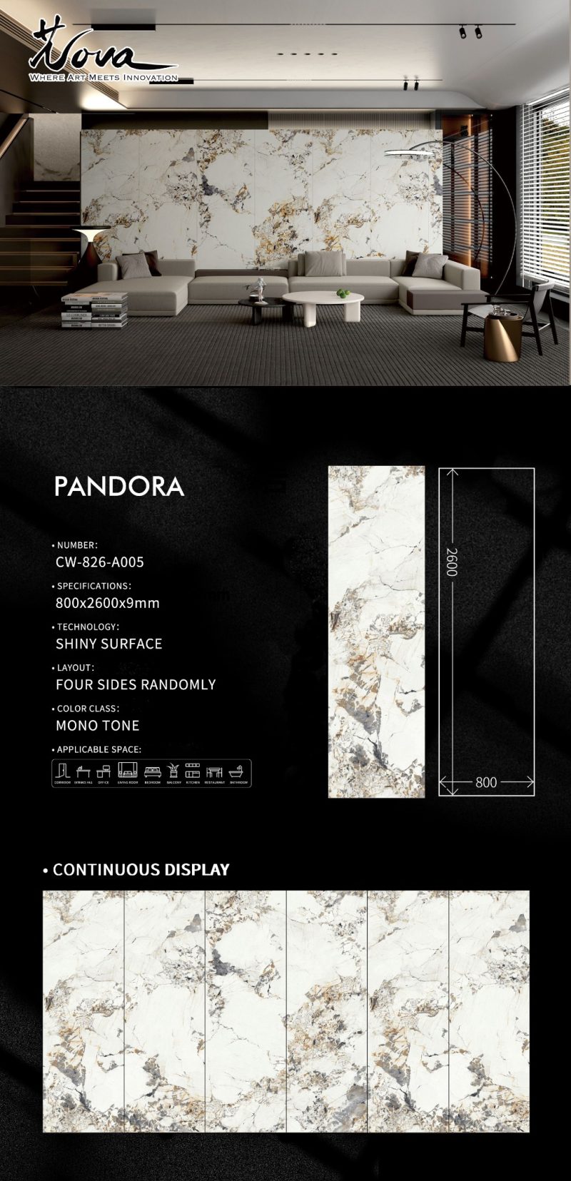 CW-826-A005散花潘多拉PANDORA