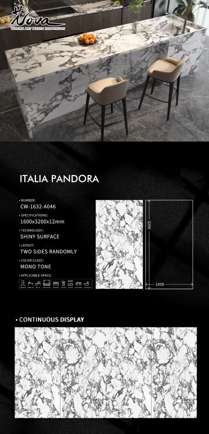 CW-1632-A046意大利潘多拉ITALIA PANDORA