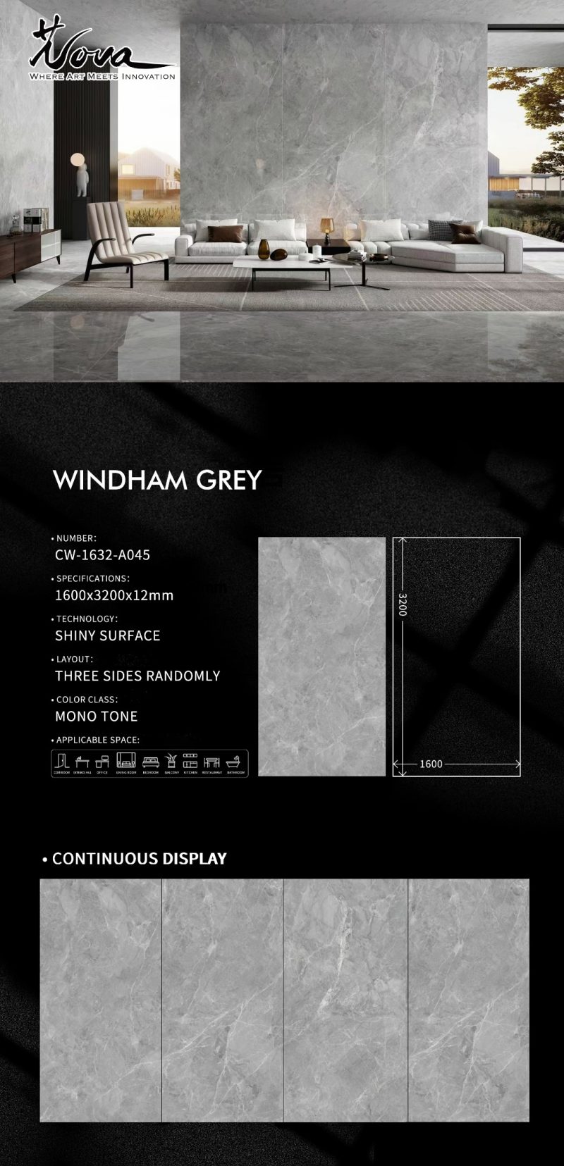 CW-1632-A045温德姆灰WINDHAM GREY