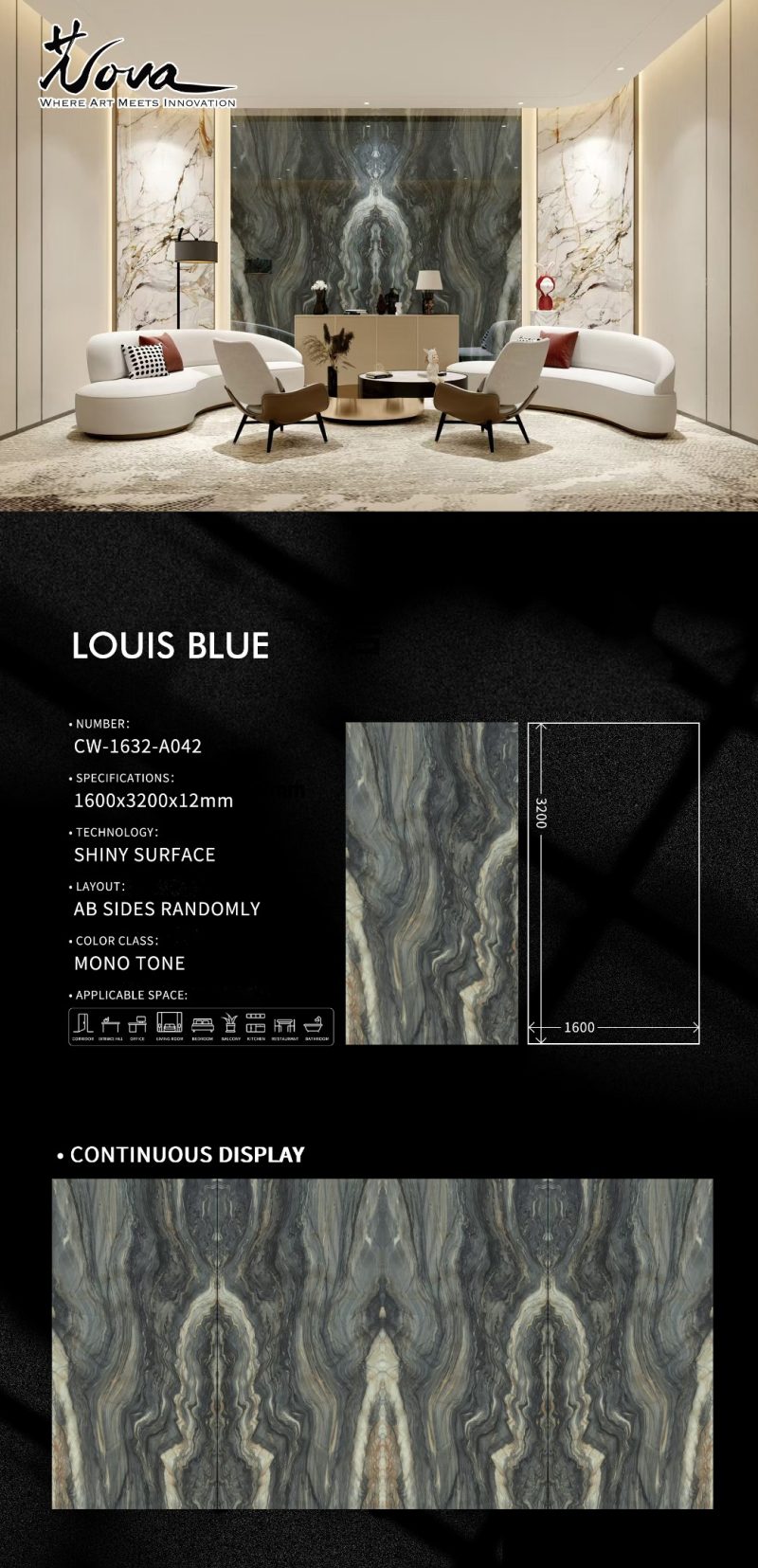 CW-1632-A042路易斯蓝LOUIS BLUE