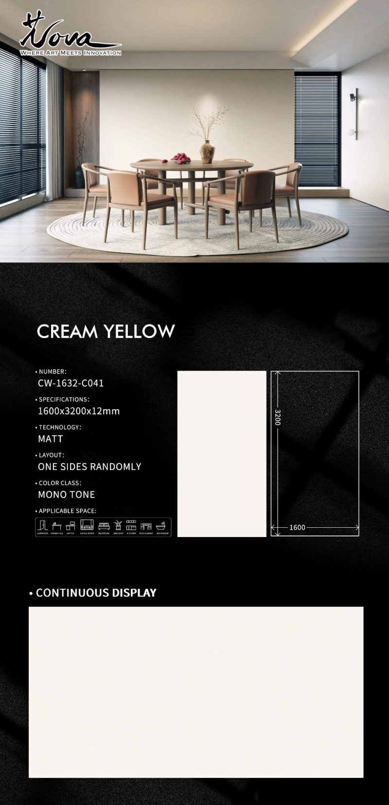 CW-1632-C041奶油黄CREAM YELLOW