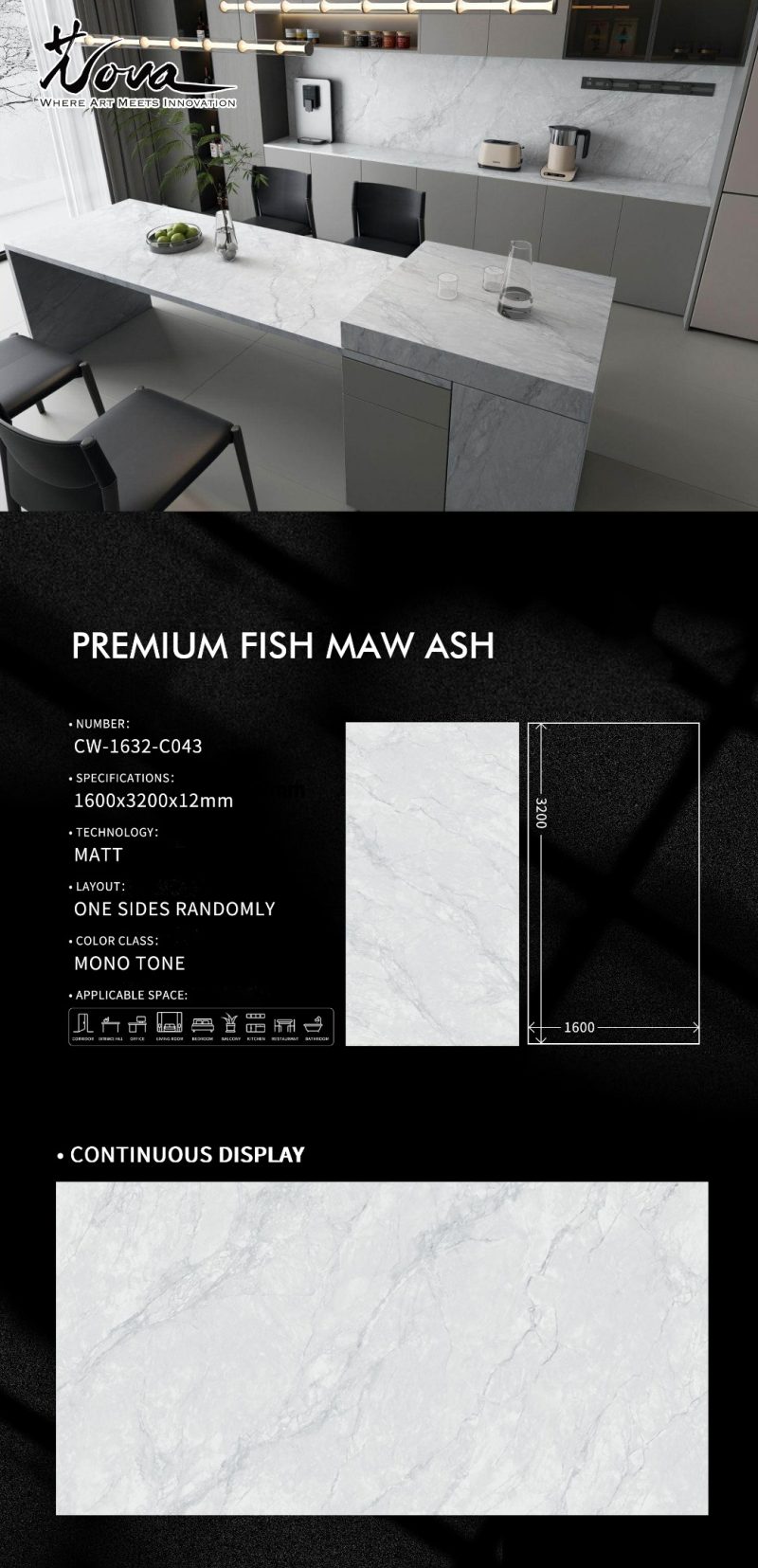 CW-1632-C043极品鱼肚灰PREMIUM FISH MAW ASH
