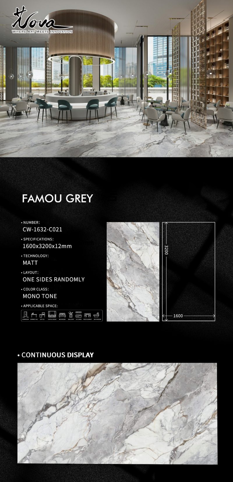 CW-1632-C021法穆灰FAMOU GREY
