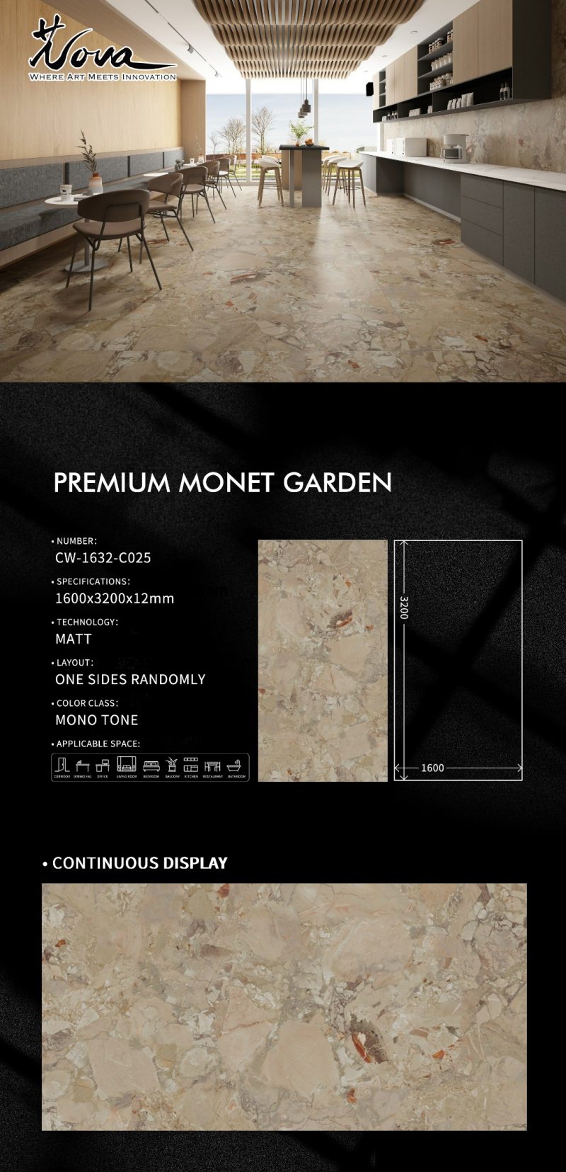 CW-1632-C025极品莫奈花园PREMIUM MONET GARDEN