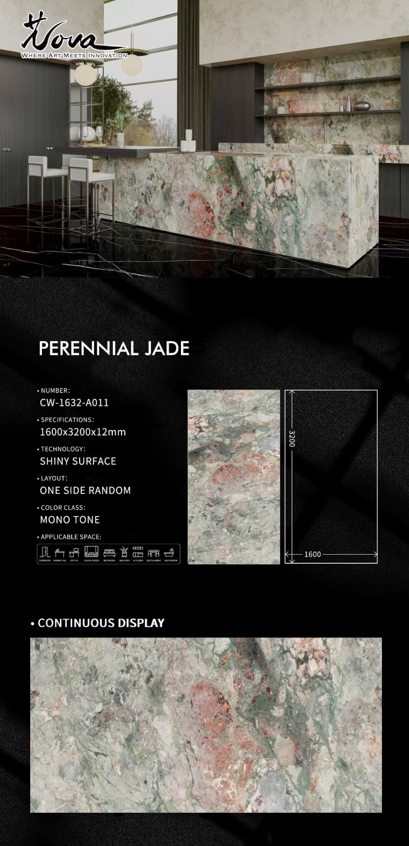 CW-1632-A011四季粉绿PERENNIAL JADE