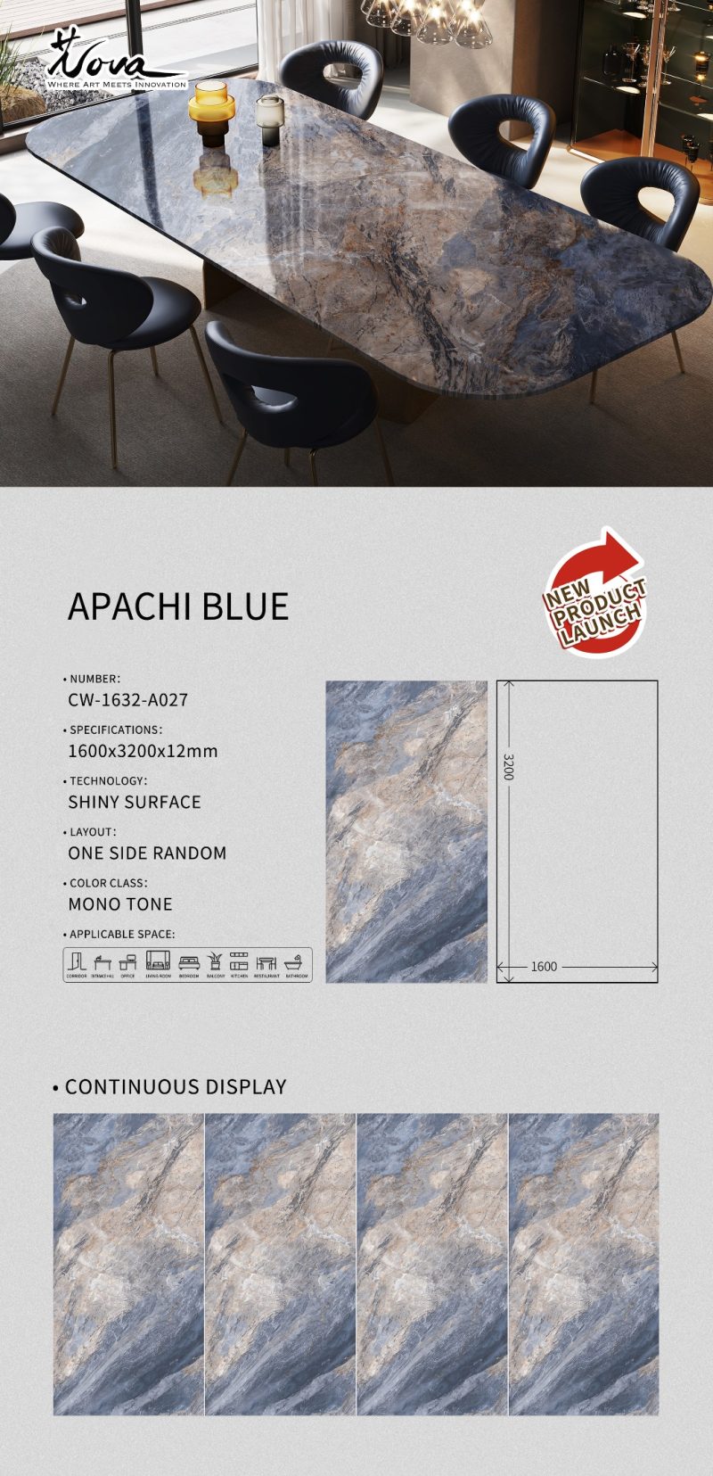 CW-1632-A027阿帕奇蓝APACHI BLUE