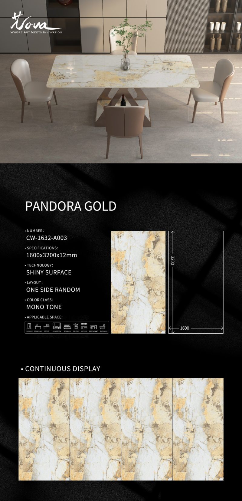 CW-1632-A003伯爵潘多拉PANDORA GOLD